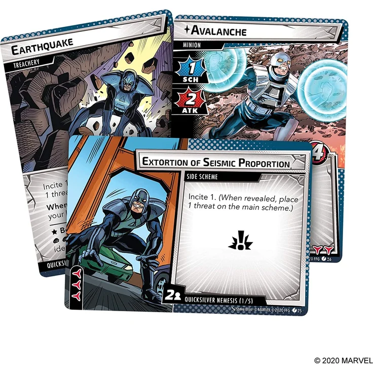 Fantasy Flight Games - Marvel Champions: Hero Pack: Quicksilver - Kartenspiel – Bild 4