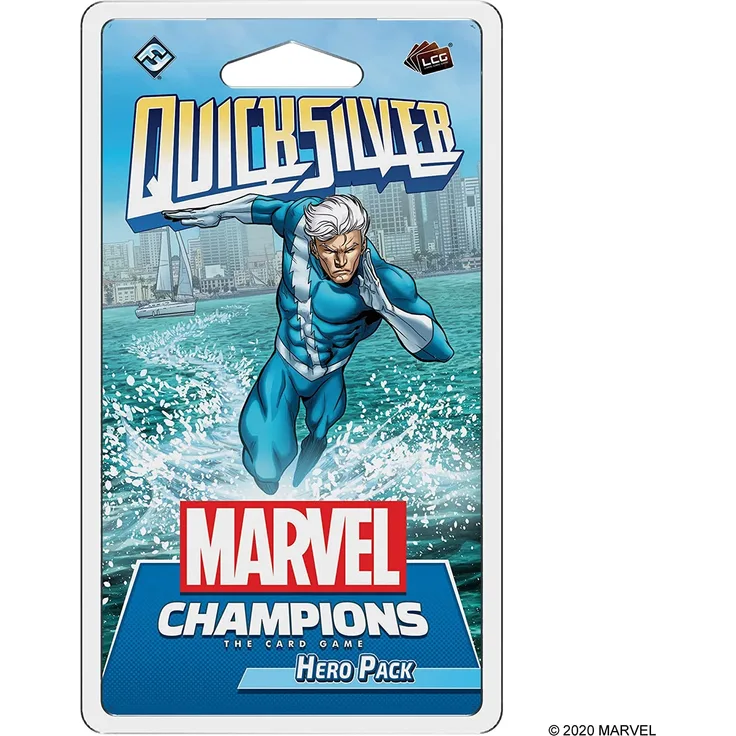 Fantasy Flight Games - Marvel Champions: Hero Pack: Quicksilver - Kartenspiel