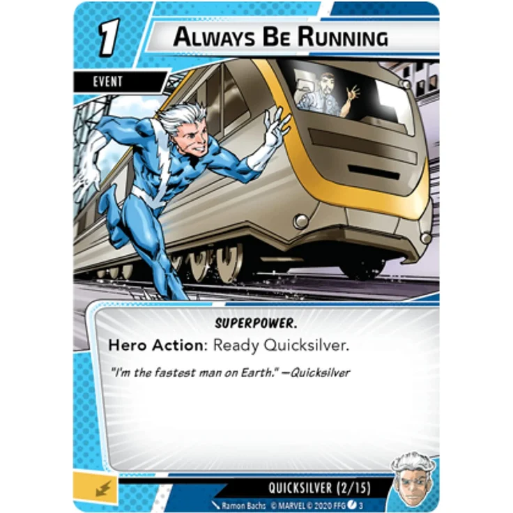 Fantasy Flight Games - Marvel Champions: Hero Pack: Quicksilver - Kartenspiel – Bild 6