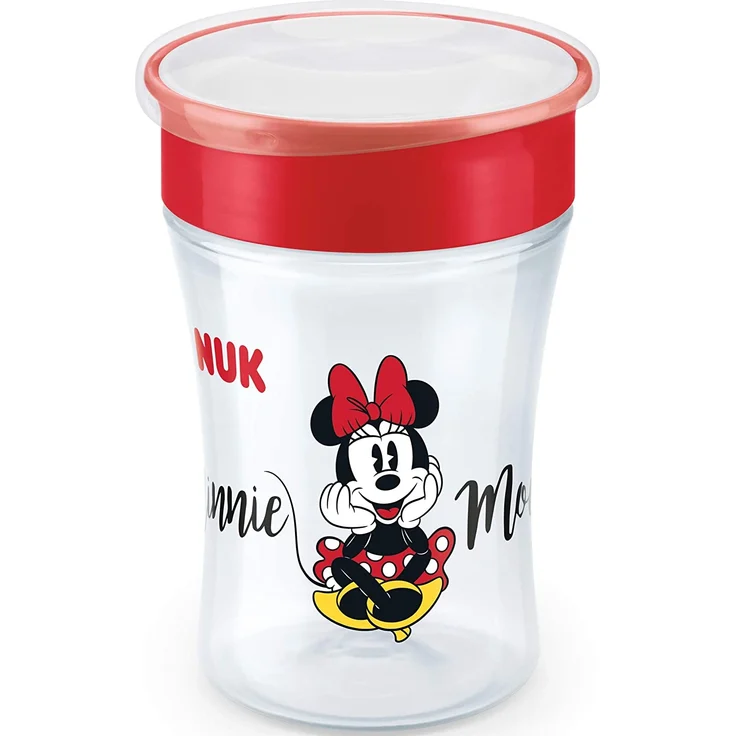 NUK 230 ml non-spill cup Evolution Magic Cup 360 Mickey Mouse gray 255425 Nuk – Bild 1