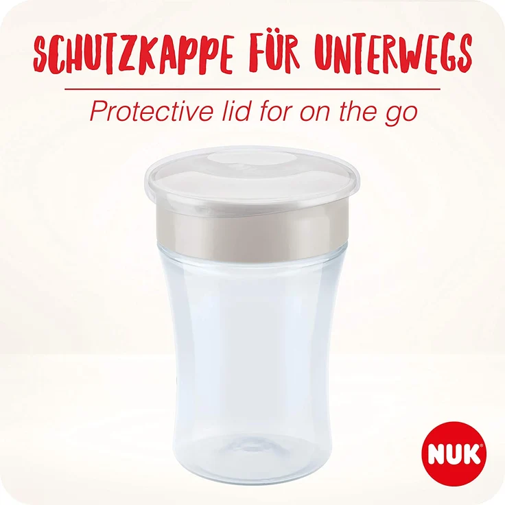 NUK 230 ml non-spill cup Evolution Magic Cup 360 Mickey Mouse gray 255425 Nuk – Bild 4