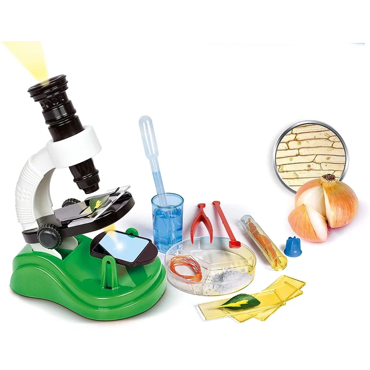 Clementoni 59120 Galileo Science – Mein erstes Mikroskop, Spielzeug für Kinder ab 8 Jahren, spannendes Biologie-Labor für kleine Forscher, Mikrobiologie für Schulkinder – Bild 3