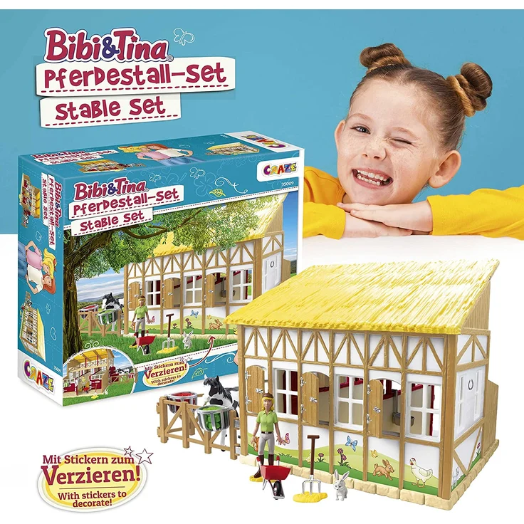 CRAZE Bibi & Tina Horse Stable play set building – Bild 7