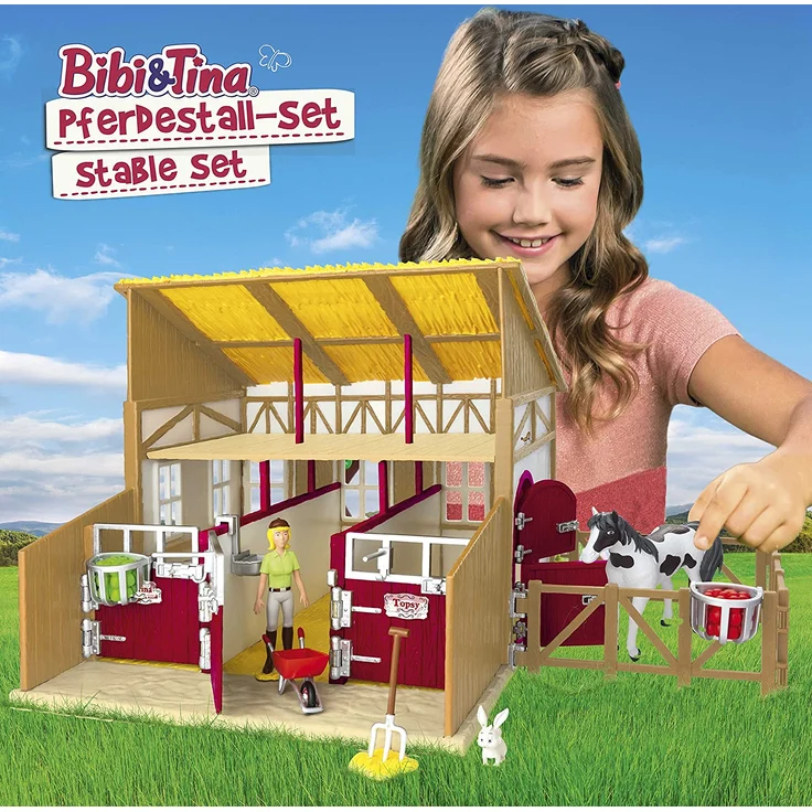 CRAZE Bibi & Tina Horse Stable play set building – Bild 4
