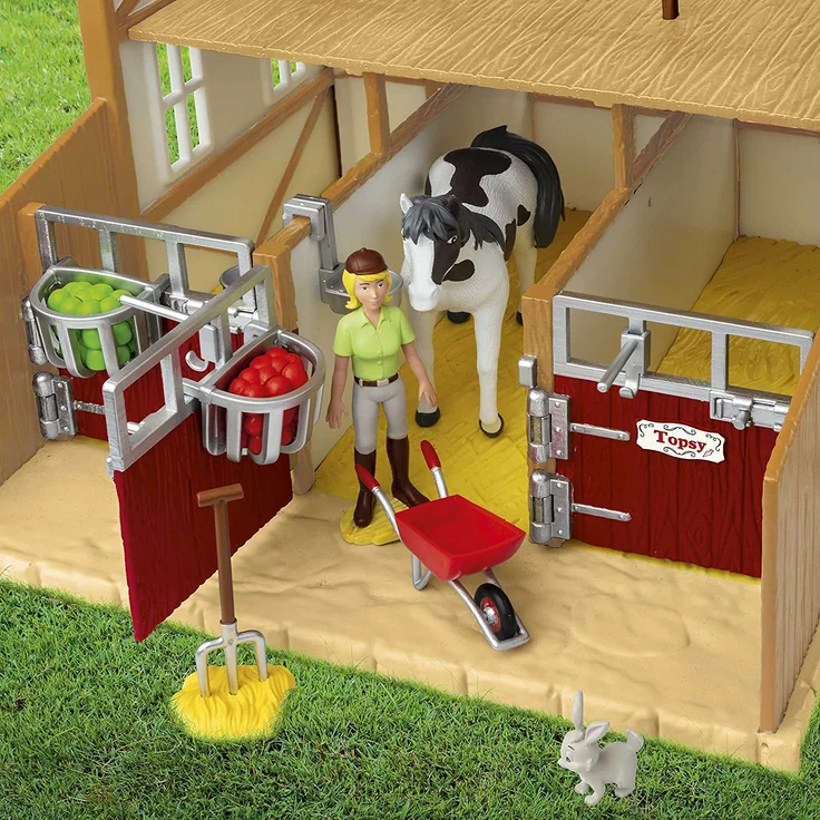 CRAZE Bibi & Tina Horse Stable play set building – Bild 6