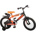 Volare Sportivo Kinderfahrrad 16 Zoll Neon Orange Schwarz - Preisvergleich