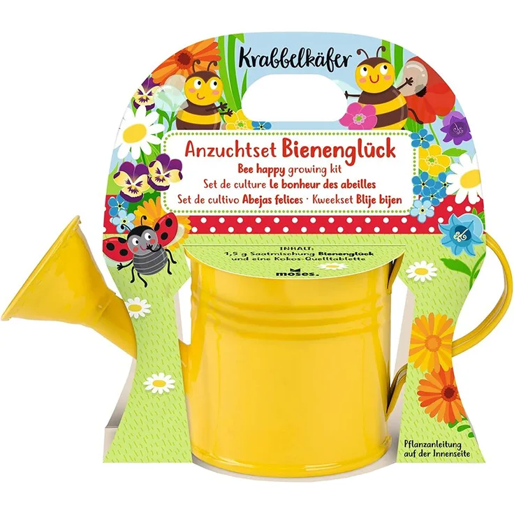 Moses anzuchtkasten Krabbelkäfer junior Aluminium 15,7 x 6,7 gelb