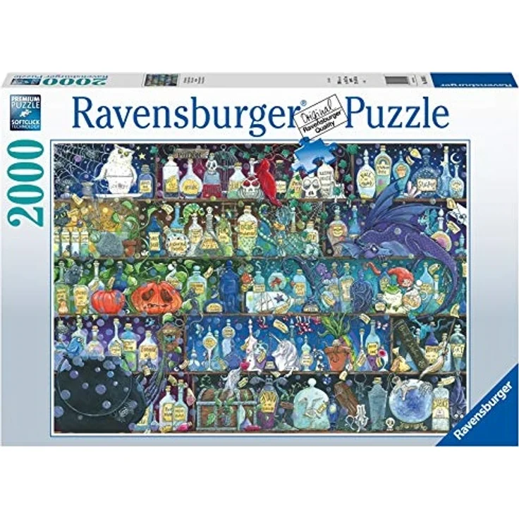Ravensburger Puzzle 2000 Teile Der Giftschrank – Bild 1