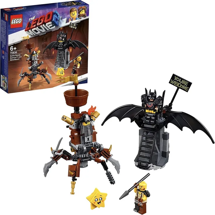 THE LEGO MOVIE 2 70836 Einsatzbereiter Batman™ und EisenBart