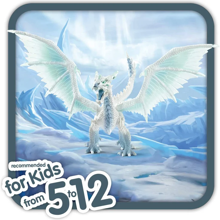Schleich Eldrador 70139 Eisdrache Spielfigur – Bild 2