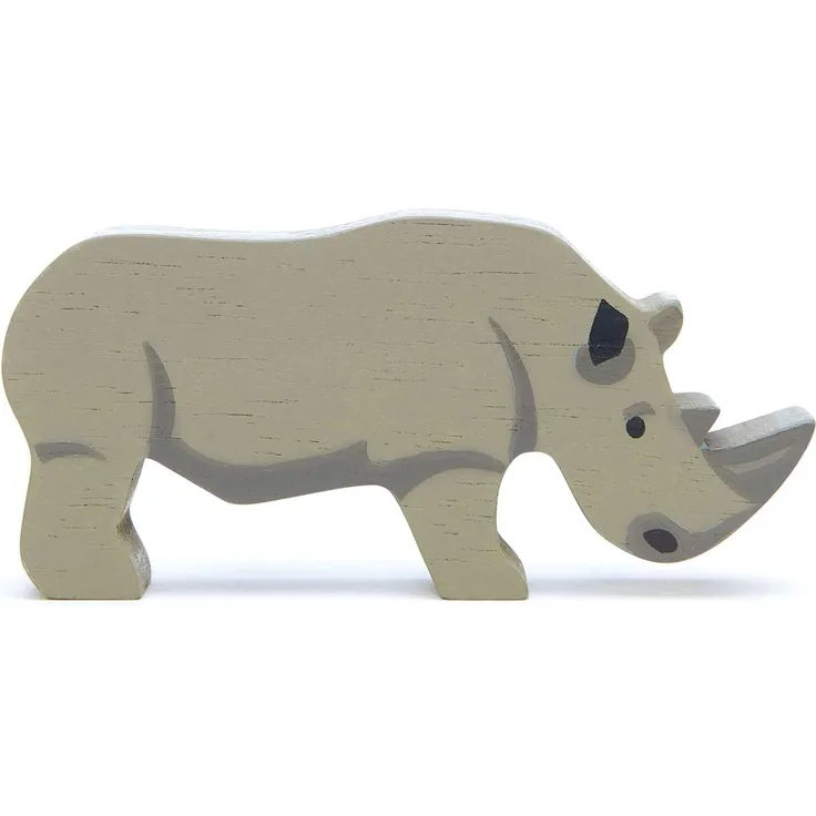 TENDERLEAFTOYS 11790 Holztier Nashorn (MQ6)