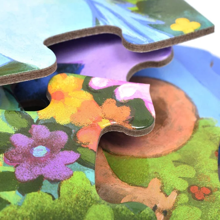 Formen Puzzle: The fairy and the unicorn - 36 Stk. * – Bild 5
