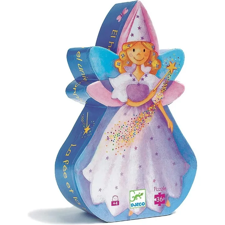 Formen Puzzle: The fairy and the unicorn - 36 Stk. *