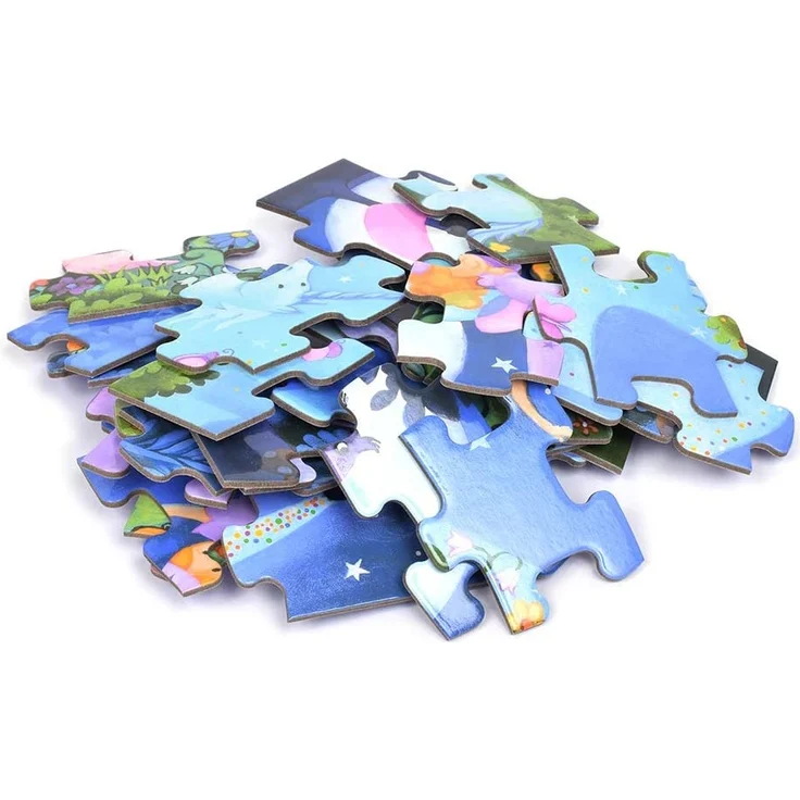 Formen Puzzle: The fairy and the unicorn - 36 Stk. * – Bild 6