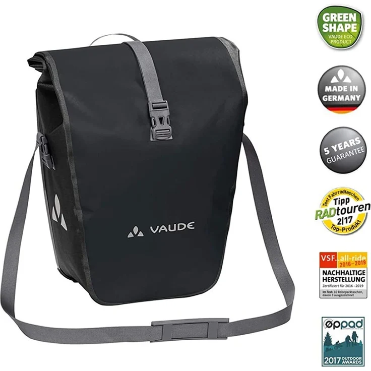 VAUDE 'Aqua Back' Hinterradtasche Fahrradtasche black – Bild 2