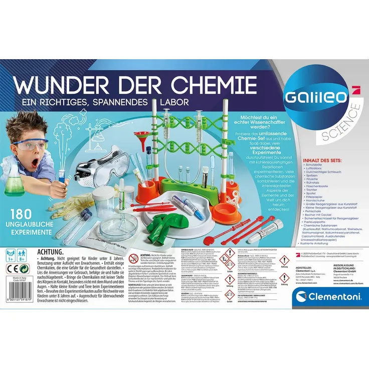 Clementoni Galileo Wunder der Chemie – Bild 2