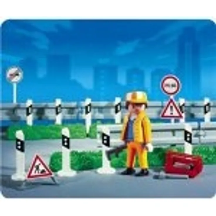 PLAYMOBIL - Straßenbegrenzungsset 3257