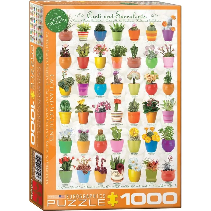 EuroGraphics 6000-0654 Puzzle, Mehrfarbig