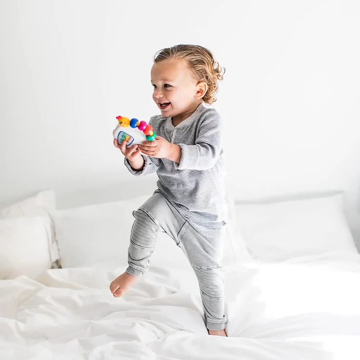 Baby Einstein leicht greifbares Musikspielzeug für unterwegs, mit Lichtern, 10 Melodien und Lautstärkeregler, ab 3 Monaten – Bild 8
