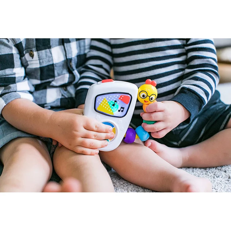 Baby Einstein leicht greifbares Musikspielzeug für unterwegs, mit Lichtern, 10 Melodien und Lautstärkeregler, ab 3 Monaten – Bild 2