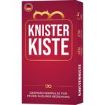 🇩🇪 ATM Gaming | Knisterkiste - Spiel für Paare | Kartenspiel mit 180 Fragen und Aufmerksamkeiten für Frauen und Männer | Geschenke für Erwachsene | Losbox | Spiel für Erwachsene | Valentinstag