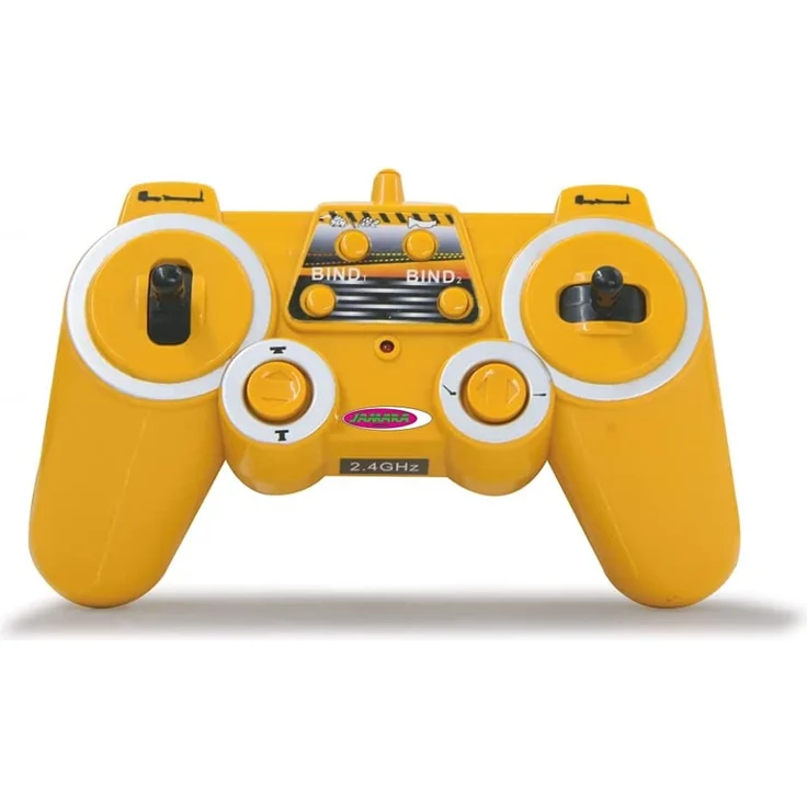 Jamara 405107 - Tieflader Mercedes Arocs 1:20 2,4GHz – An- und Abkoppeln Tieflader, Tiefladerabstützung + Rampe hoch/runter, Hupe, Rückfahrwarnsound, realistischer Motorsound, 2 Geschwindigkeitsstufen – Bild 4