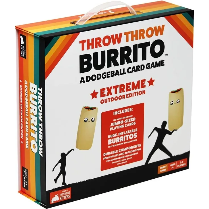 Exploding Kittens TTB-EXOUT-1 Kittens Extreme Outdoor Edition Spiel, Englische Version