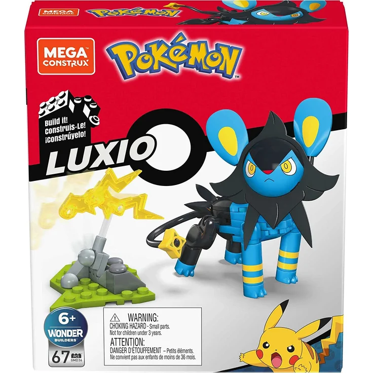 Mattel Mega Construx Pokémon Luxio – Bild 6