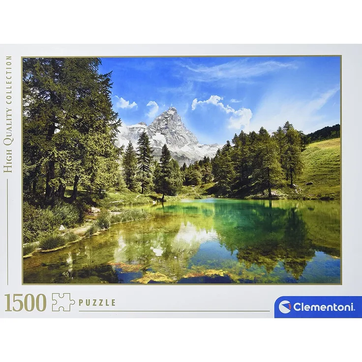 Clementoni 31680.9 - Puzzle 'High Quality Kollektion - Der blaue See', 1500 Teile - Preisvergleich