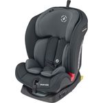 Maxi-Cosi Titan, Mitwachsender Kindersitz mit ISOFIX und Ruheposition, Gruppe 1/2/3 Autositz (9-36 kg), Nutzbar ab ca. 9 Monate bis ca. 12 Jahre, Basic Grey (Grau)