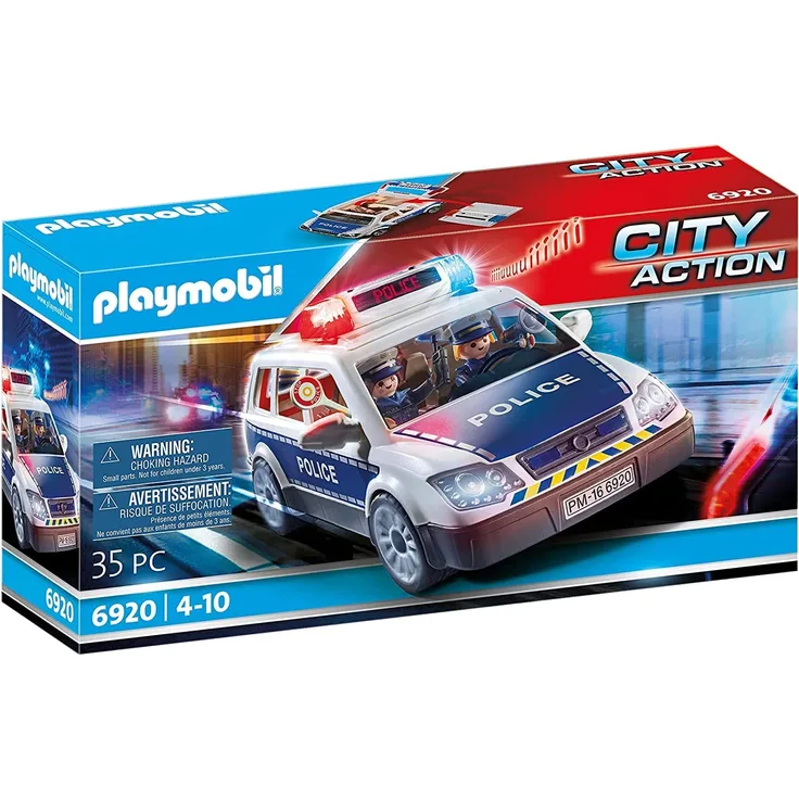 Playmobil 6920 - Polizeiwagen Spiel, mehrfarbig