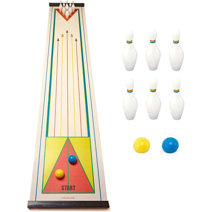 KIKKERLAND Tischbowling Tabletop Bowling