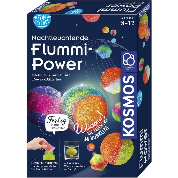 Fun Science Nachtleuchtende Flummi-Power