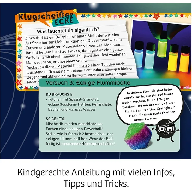 Fun Science Nachtleuchtende Flummi-Power – Bild 10