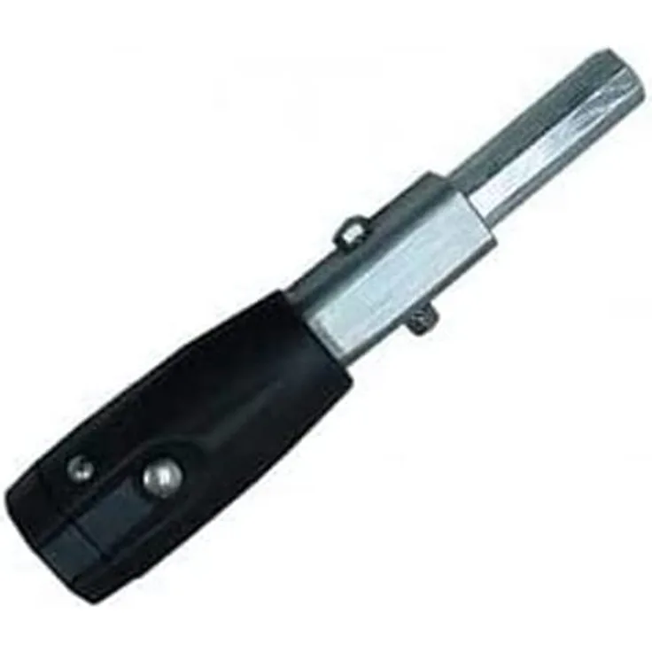 Weber Deichselanschluss ohne Schloss mFuß und Fangb4-kant 23,5mm