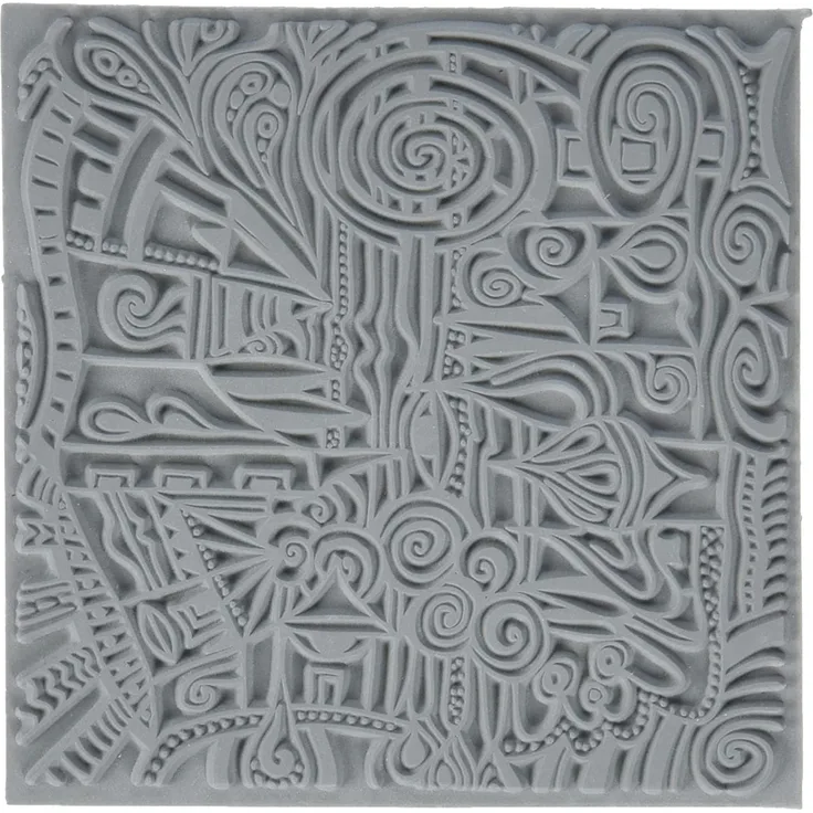 efco Texturmatte, Naturkautschuk, Braun, 9x9x0.3 cm