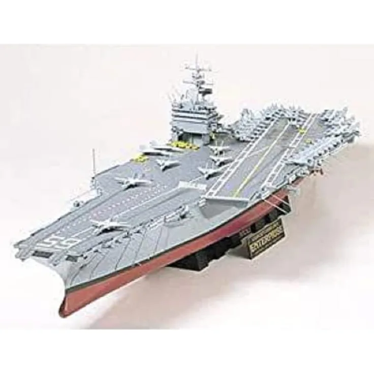 TAMIYA 300078007 1:350 US CVN-65 Enterprise Flugzeugträg.