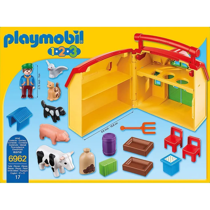 Playmobil 6962 - Mein Mitnehm Bauernhof - Preisvergleich – Bild 3