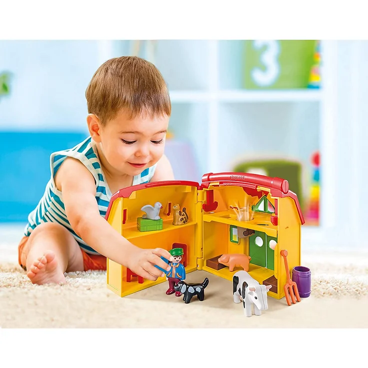 Playmobil 6962 - Mein Mitnehm Bauernhof - Preisvergleich – Bild 5