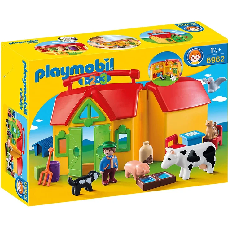 Playmobil 6962 - Mein Mitnehm Bauernhof - Preisvergleich – Bild 1