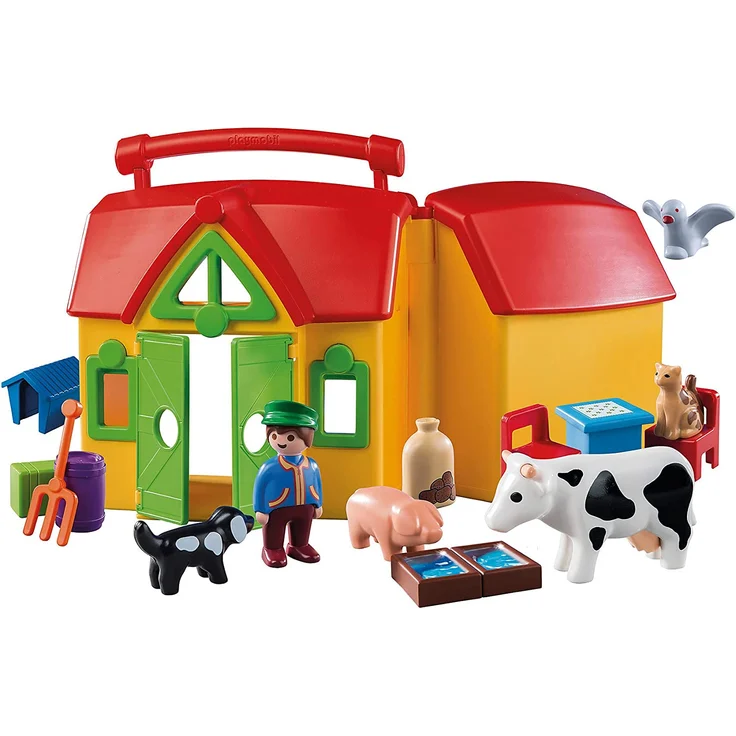 Playmobil 6962 - Mein Mitnehm Bauernhof - Preisvergleich – Bild 4