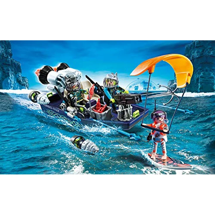 PLAYMOBIL Top Agents 70006 Team S.H.A.R.K. Harpoon Craft, Ab 6 Jahren - Preisvergleich – Bild 2