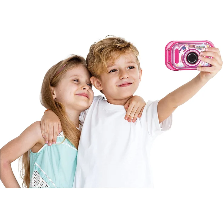 VTech 80-163554 Kidizoom Touch 5.0 pink Kinderkamera Digitalkamera für Kinder Kinderdigitalkamera, Mehrfarbig – Bild 5