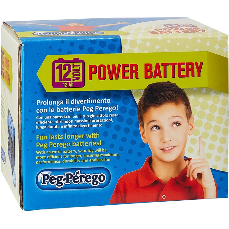 Peg Perego - Batterie, 12 V 12 V, 12 Ah – Bild 1