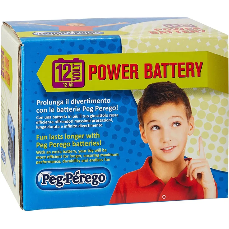 Peg Perego - Batterie, 12 V 12 V, 12 Ah