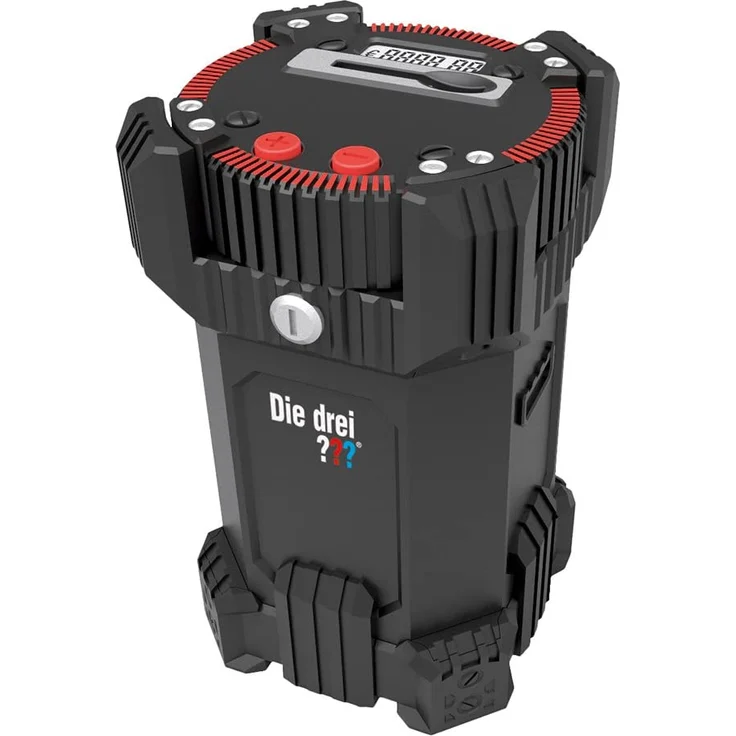 KOSMOS 630959 - Die drei ??? Geheime Geldtruhe, Mit digitaler Zählfunktion, Für Münzgeld, Spardose, Sparbüchse, Geschenk für Kinder, Jugendliche und Fans ab 8 Jahren, Detektiv-Ausstattung – Bild 3