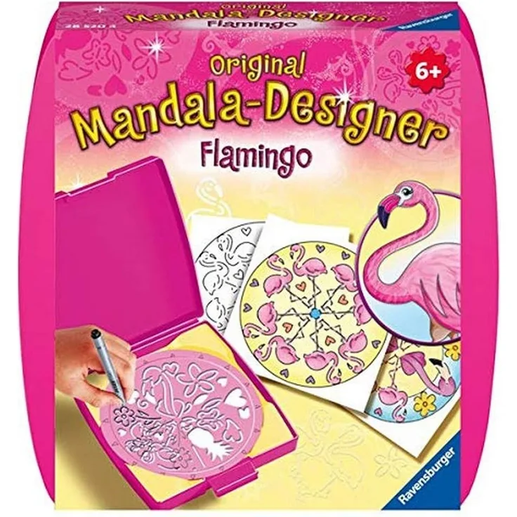 Ravensburger 28520 - Mini Mandala-Designer Flamingo