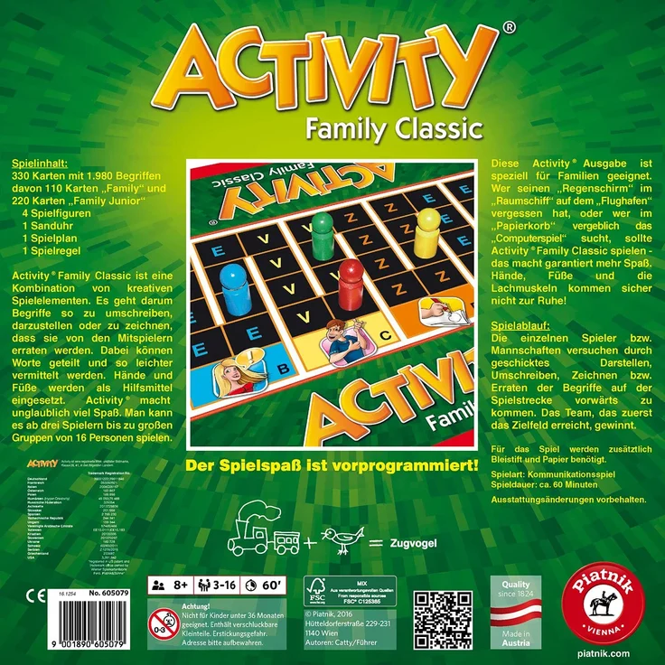 Piatnik 6050 - Activity Family Classic – Bild 2