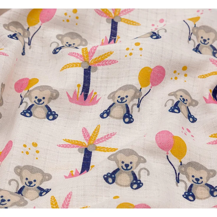 Clevere Kids Mulltücher 12er Pack | Jungs oder Mädchen | 70x80 | OEKO-TEX | made in EU (Set Mädchen bedruckt) – Bild 7