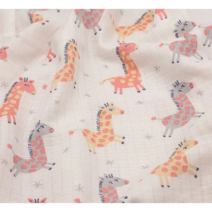 Clevere Kids Mulltücher 12er Pack | Jungs oder Mädchen | 70x80 | OEKO-TEX | made in EU (Set Mädchen bedruckt) – Bild 4